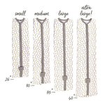 Load image into Gallery viewer, Rugby Stripe Organic Beekeeper™ Wearable Baby Blanket - Heather Grey