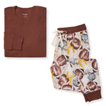 Load image into Gallery viewer, Football Season PJ Set Womens