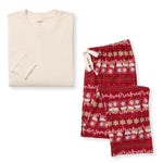 Load image into Gallery viewer, Hot Cocoa Matching Organic Cotton Men&#39;s Pajamas
