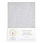 Load image into Gallery viewer, Bee Essentials Stripe Crib Sheet
