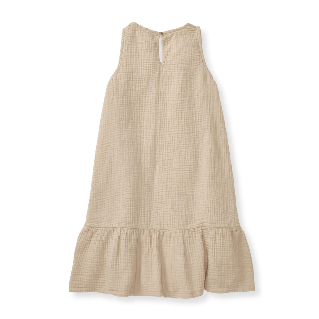 Mommy & Me Matching Crinkle Muslin Women's Dress Back