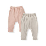 Load image into Gallery viewer, Pink Sand Organic Cotton Pants Pack of 2