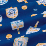 Load image into Gallery viewer, Dreidel, Dreidel, Dreidel Organic Cotton Sleep &amp; Play Footed
