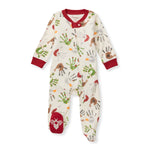 Load image into Gallery viewer, Holiday Hands Organic Cotton Pajamas
