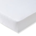 Load image into Gallery viewer, Solid Organic Cotton Fitted Crib Sheet - Cloud
