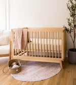 Load image into Gallery viewer, Solid Organic Cotton BEESNUG® Fitted Crib Sheet - Oatmeal
