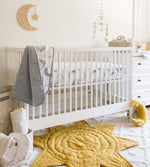 Load image into Gallery viewer, Hello Moon Organic Cotton BEESNUG® Fitted Crib Sheet
