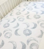 Load image into Gallery viewer, Hello Moon Organic Cotton BEESNUG® Fitted Crib Sheet
