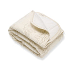 Load image into Gallery viewer, Swaying Branches Organic Cotton Reversible Baby Blanket - Oat
