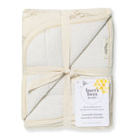 Load image into Gallery viewer, Swaying Branches Organic Cotton Reversible Baby Blanket - Oat
