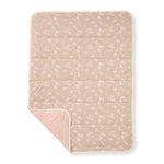 Load image into Gallery viewer, Whimsical Floral Organic Cotton Reversible Baby Blanket
