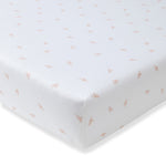 Load image into Gallery viewer, Golden Bee Organic Cotton BEESNUG® Fitted Crib Sheet - Ranunculus
