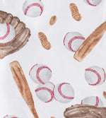 Load image into Gallery viewer, Baseball Organic Cotton Kid Tee &amp; Pant PJ Set
