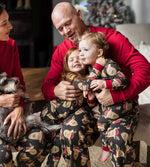 Load image into Gallery viewer, Jolly Reindeer Organic Cotton Women's Pajamas