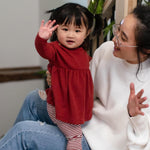 Load image into Gallery viewer, Product Image 1 of Thermal Organic Girl Tunic &amp; Pants Set
