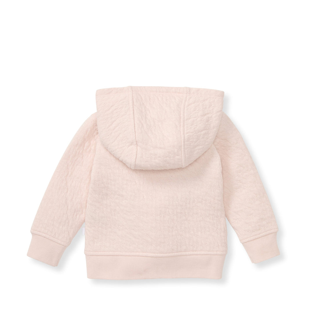 Organic Cotton Quilted Bee Baby Jacket - Ranunculus