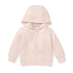 Load image into Gallery viewer, Organic Cotton Quilted Bee Baby Jacket - Ranunculus
