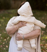 Load image into Gallery viewer, Organic Cotton Honeycomb Quilted Bunting
