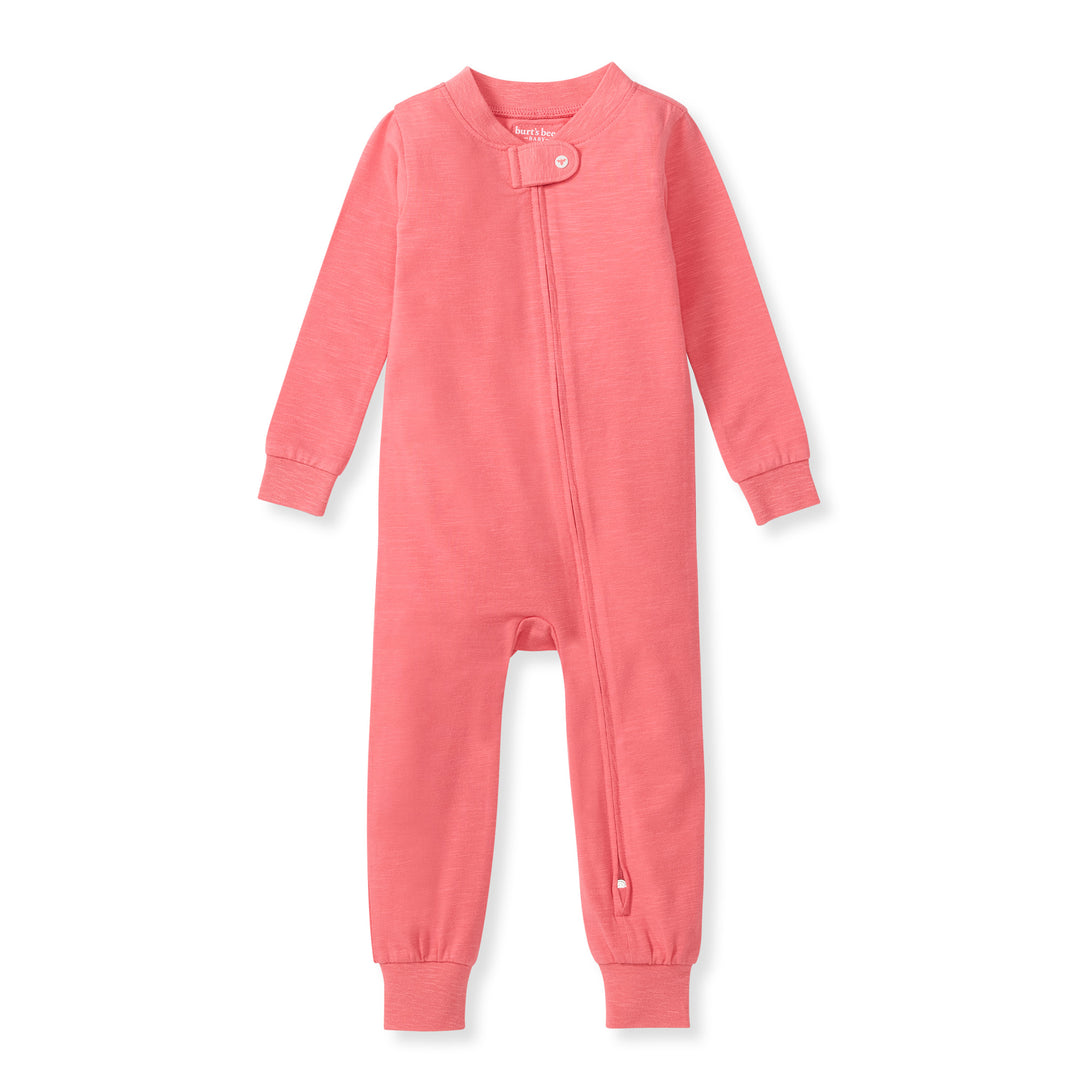 Lyocell Footless Sleeper - Pink Coral