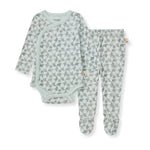 Load image into Gallery viewer, Mooo! Bodysuit &amp; Pant Set
