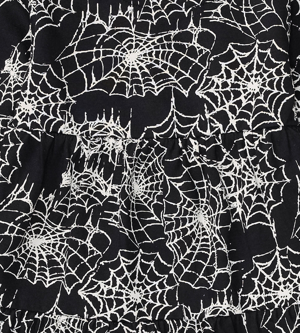 Spiderwebs Organic Girl Shirt and Pants Infant Set