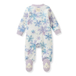 Load image into Gallery viewer, Snowflake Flurries Organic Cotton Sleep &amp; Play Back
