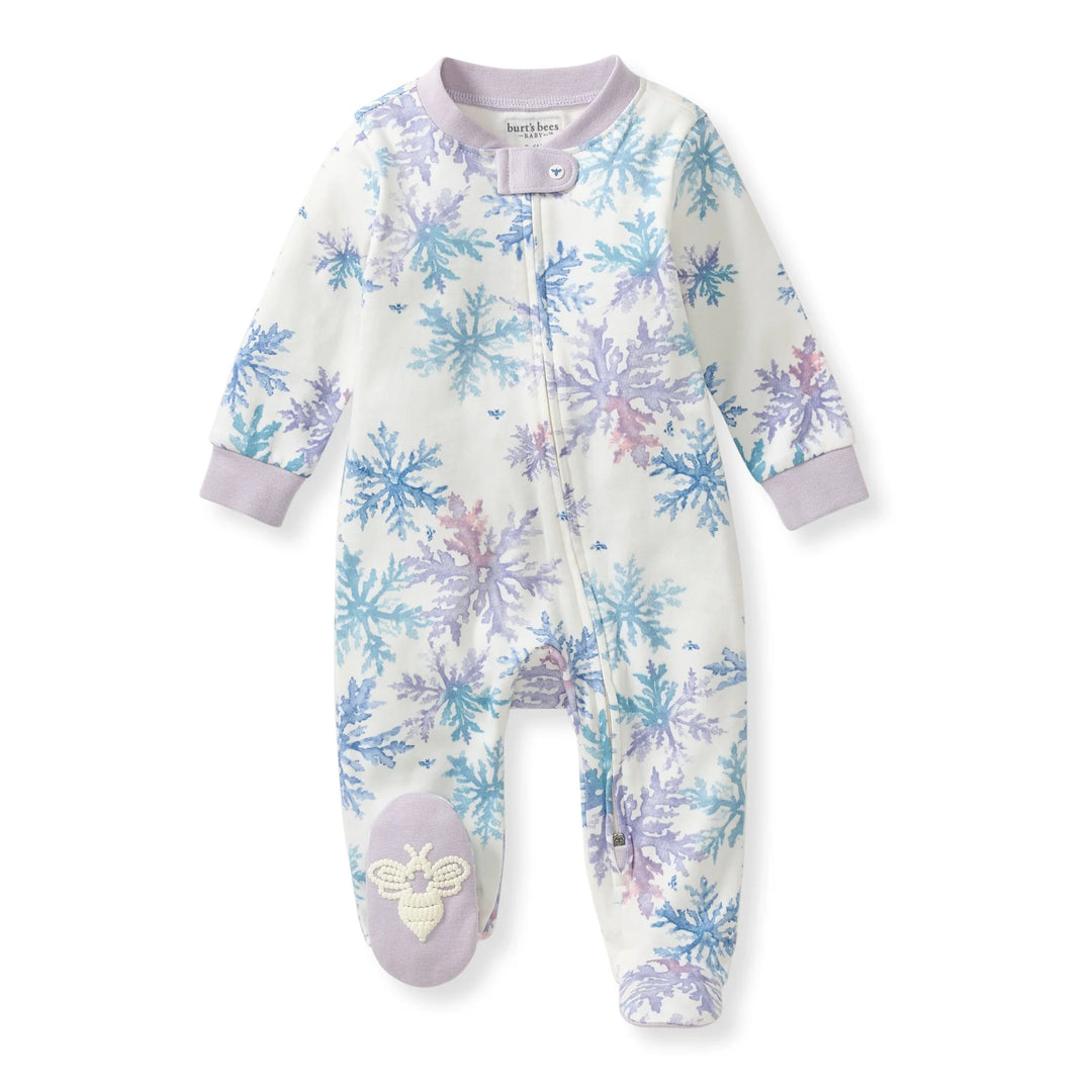 Snowflake Flurries Organic Cotton Sleep & Play