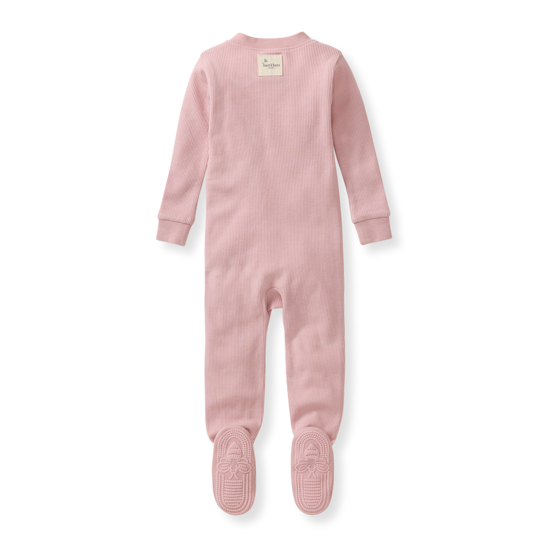 Honeysoft™ Mommy & Me Matching Thermal Lyocell Sleeper - Persian Rose Back