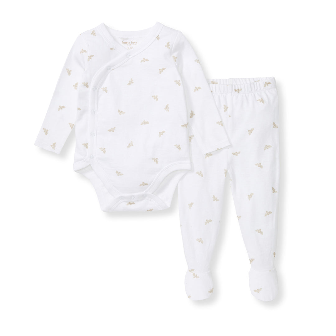 Micro Golden Bee Bodysuit Set