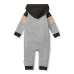 Load image into Gallery viewer, Hooded Color Blocked Jumpsuit
