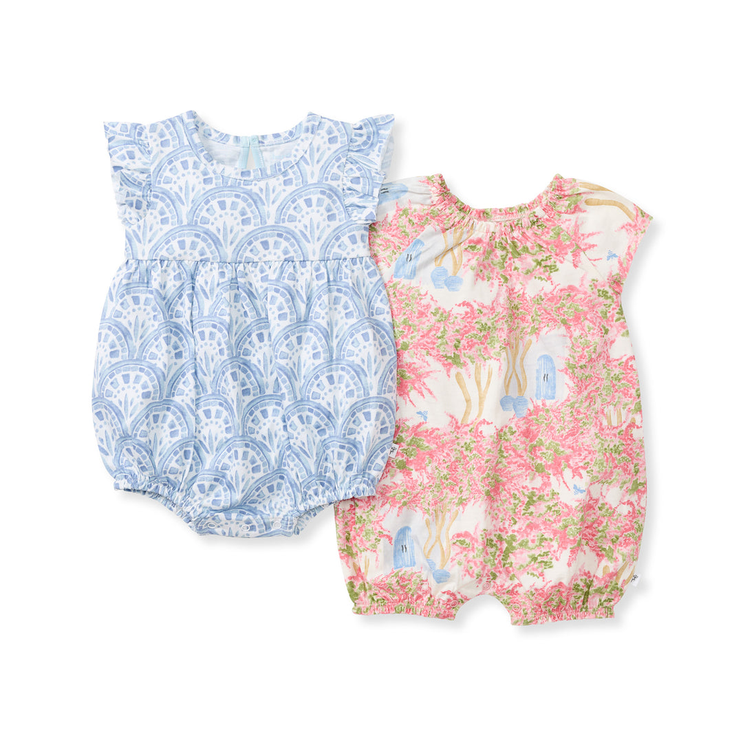 Ocean Gems Romper Set 2 Pack