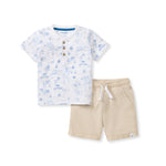 Load image into Gallery viewer, Santorini infant Short Set
