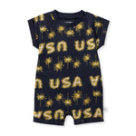 Load image into Gallery viewer, USA Infant Romper
