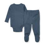Load image into Gallery viewer, Wrap Front Bodysuit Set - Underwater
