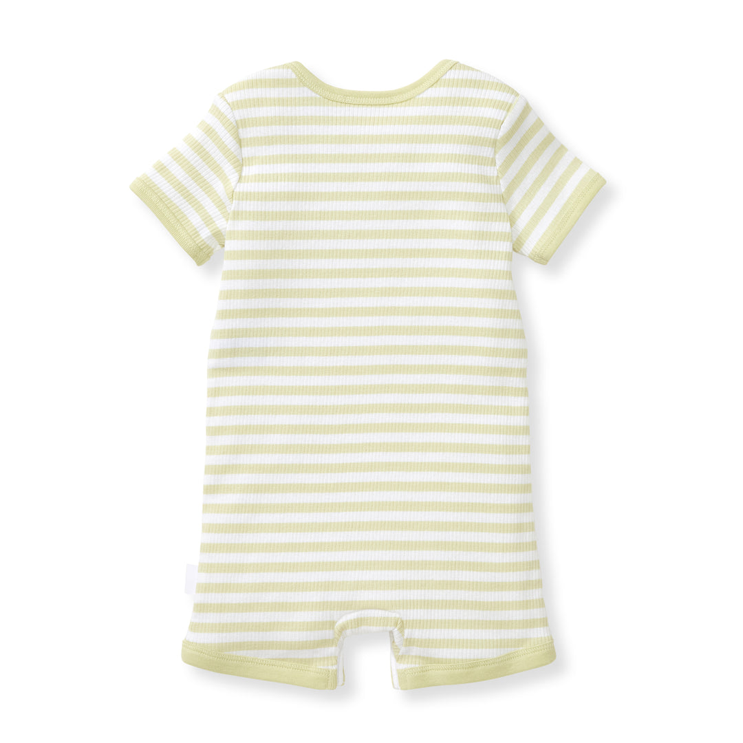 Rib Stripe Romper