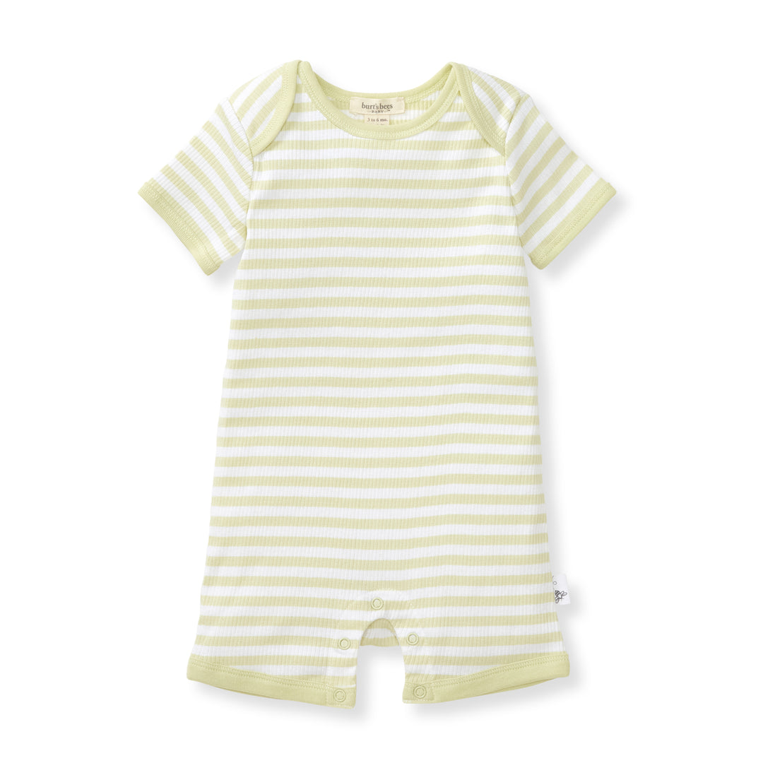 Rib Stripe Romper