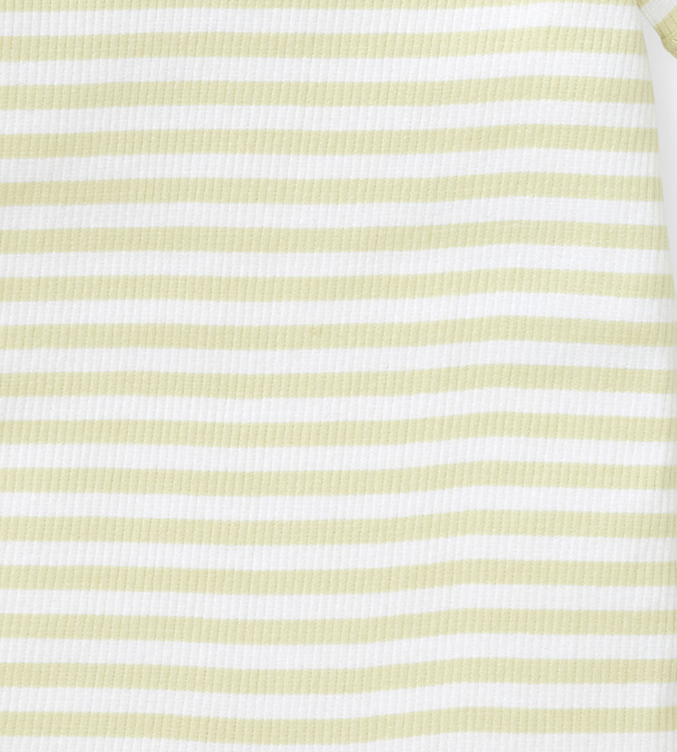 Rib Stripe Romper