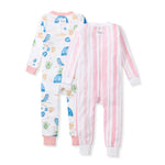 Load image into Gallery viewer, Santorini Beach Footless Sleeper 2 Pack
