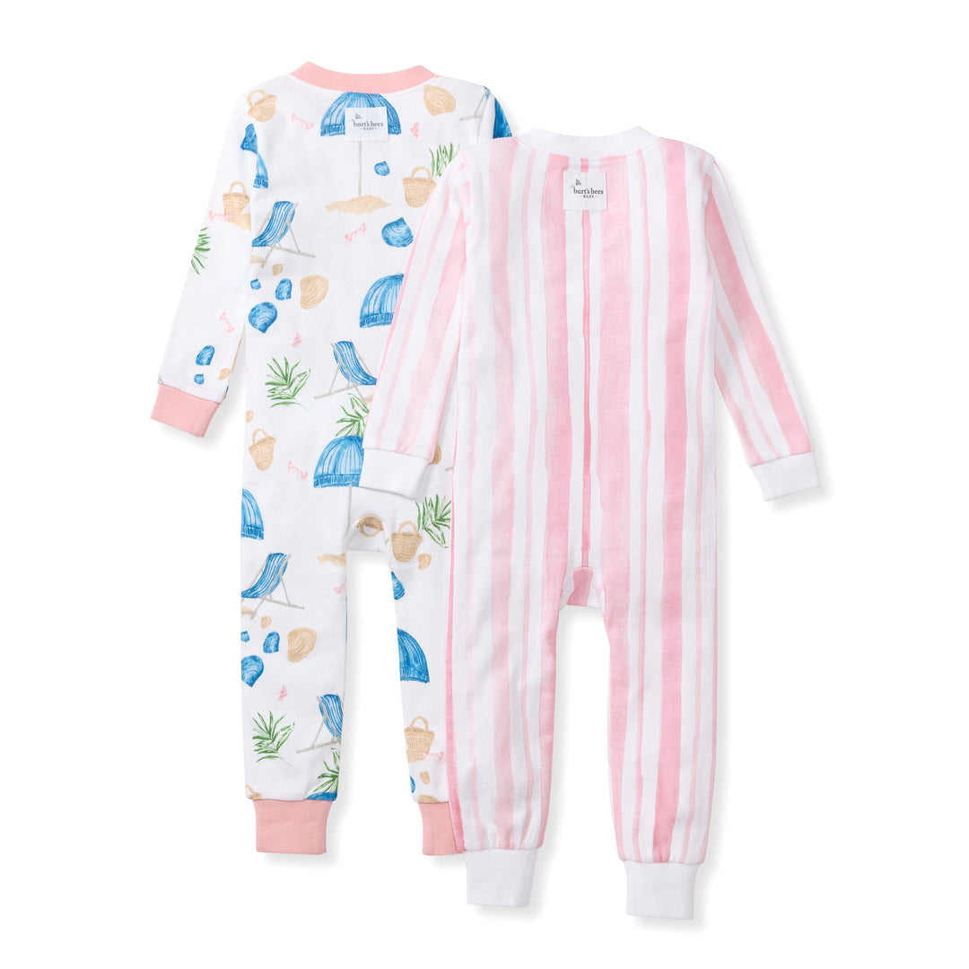 Santorini Beach Footless Sleeper 2 Pack