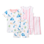 Load image into Gallery viewer, Santorini Beach 4 Piece Kids PJ Set
