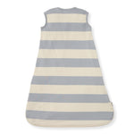 Load image into Gallery viewer, Rugby Stripe Organic Lightweight Beekeeper™ Wearable Baby Blanket - Quarry
