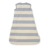 Load image into Gallery viewer, Rugby Stripe Organic Lightweight Beekeeper™ Wearable Baby Blanket - Quarry