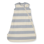 Load image into Gallery viewer, Rugby Stripe Organic Lightweight Beekeeper™ Wearable Baby Blanket - Quarry