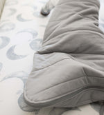 Load image into Gallery viewer, Solid Organic Warmer Beekeeper™ Wearable Baby Blanket - Quarry
