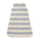 Load image into Gallery viewer, Rugby Stripe Organic Warmer Beekeeper™ Wearable Baby Blanket - Quarry