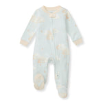 Load image into Gallery viewer, Good Night Sky Organic Cotton Sleep &amp; Play - Ice Flow
