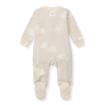 Load image into Gallery viewer, Good Night Sky Organic Cotton Sleep &amp; Play - Limestone
