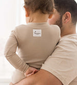 Load image into Gallery viewer, Solid Rib Organic Cotton Sleep &amp; Play - Hummus
