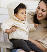 Load image into Gallery viewer, Organic Cotton Quilted Jacket - Oat
