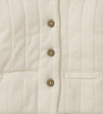 Load image into Gallery viewer, Organic Cotton Quilted Jacket - Oat
